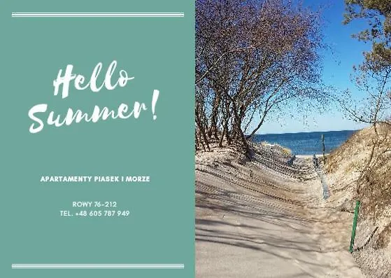 Lägenhet Piasek I Morze *